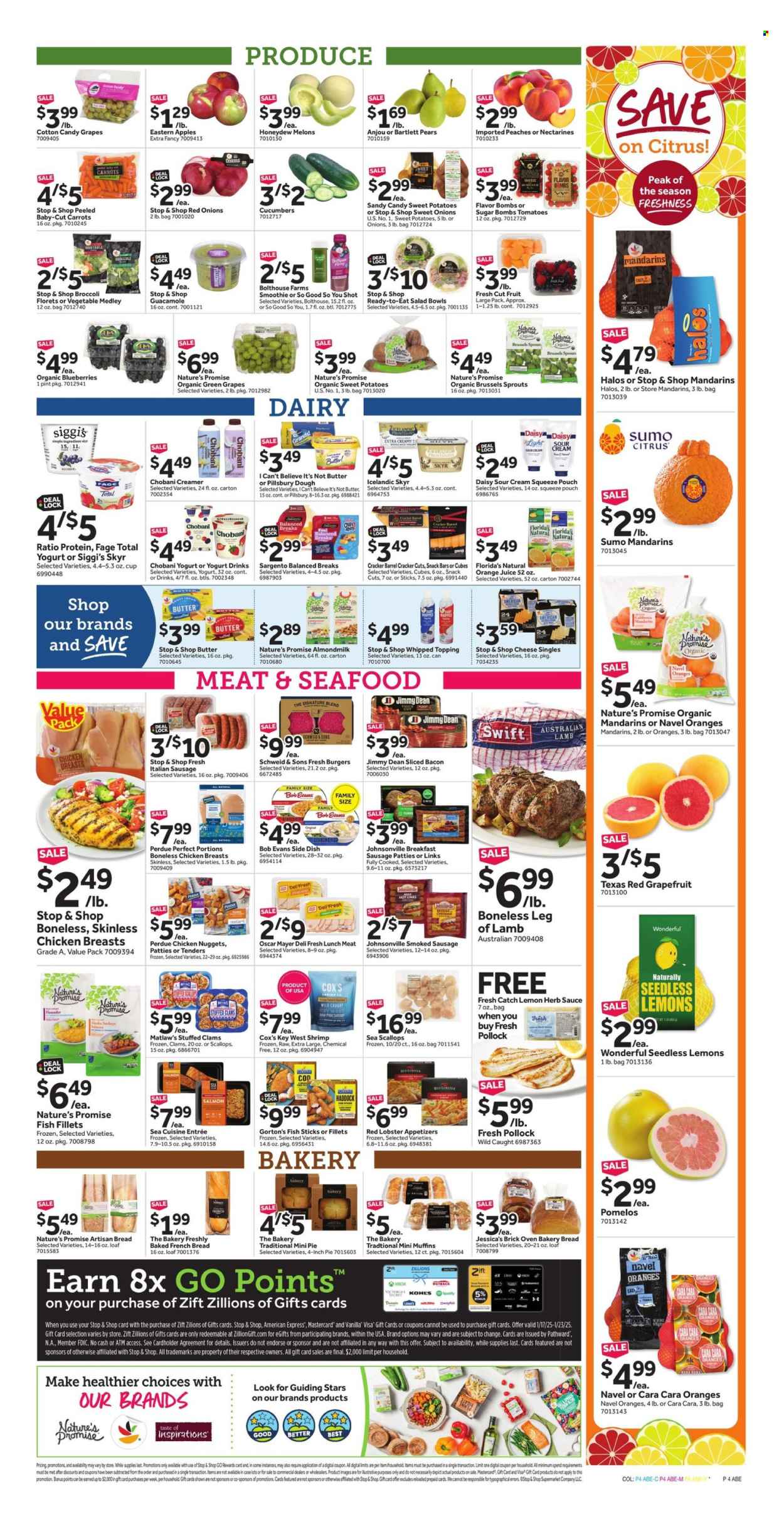 Stop & Shop ad - 01/17/2025 - 01/23/2025. Page 1