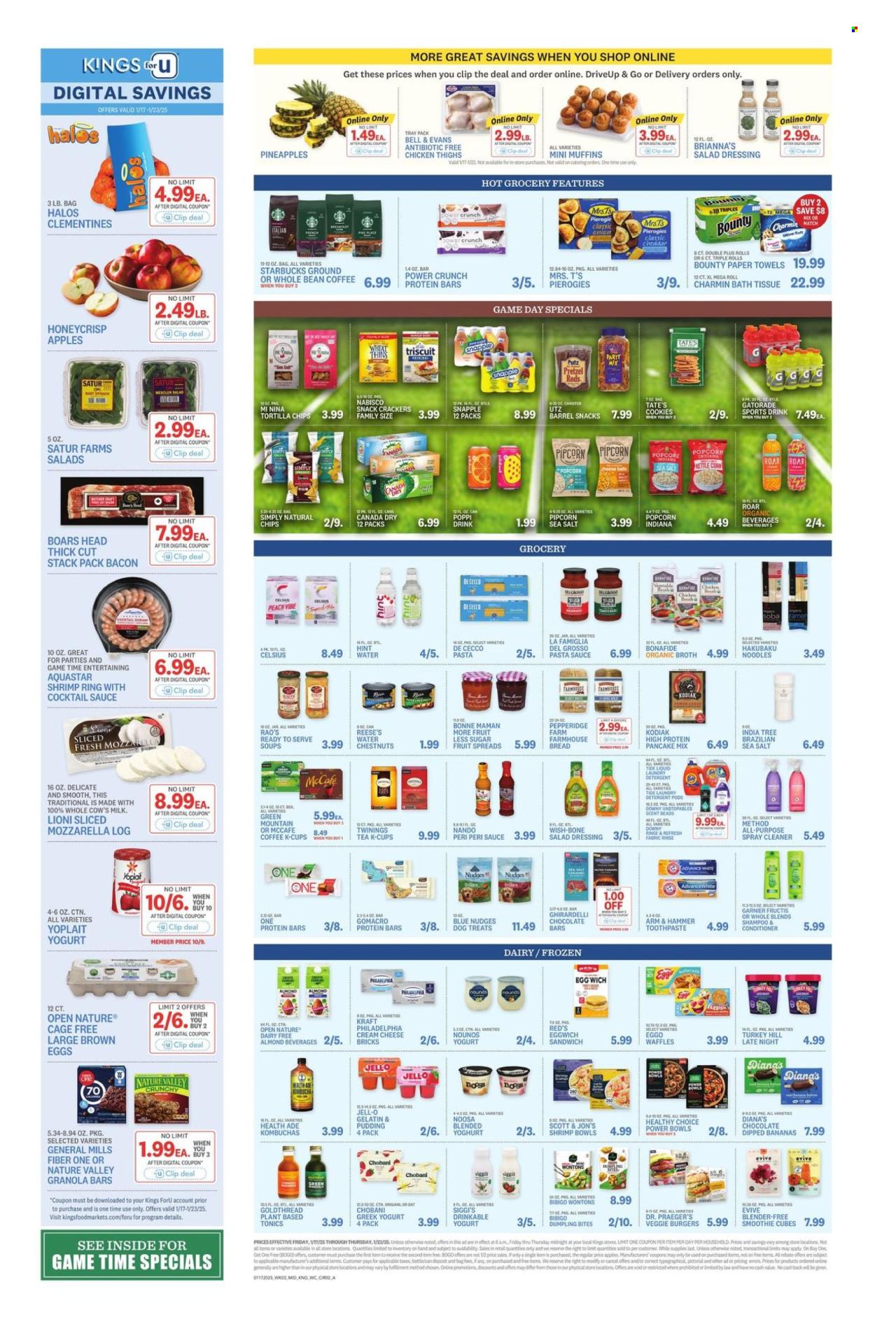 Kings Food Markets ad - 01/17/2025 - 01/23/2025. Page 1