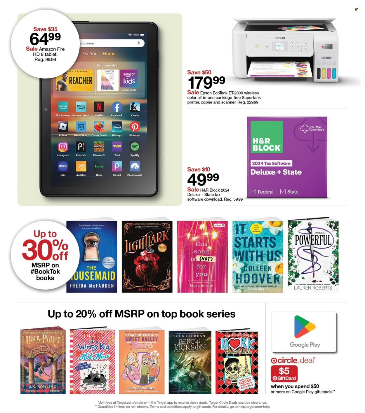 Target ad - 01/19/2025 - 01/25/2025. Page 1