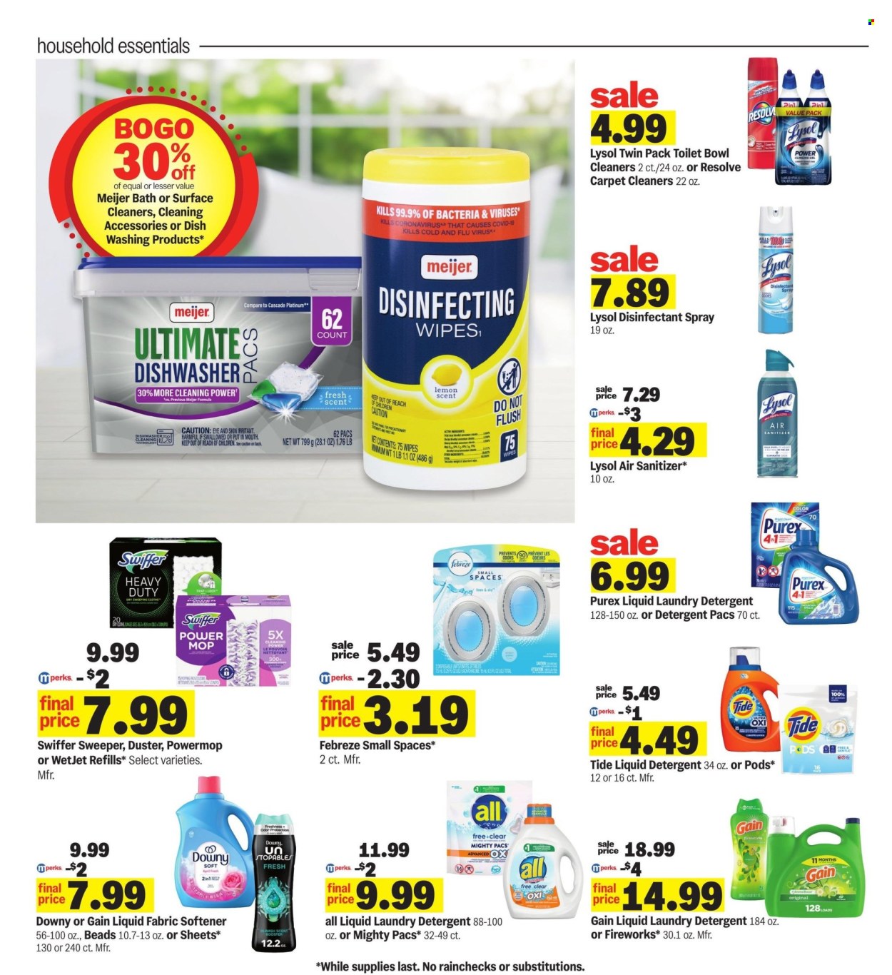 Meijer ad - 01/19/2025 - 01/25/2025. Page 1