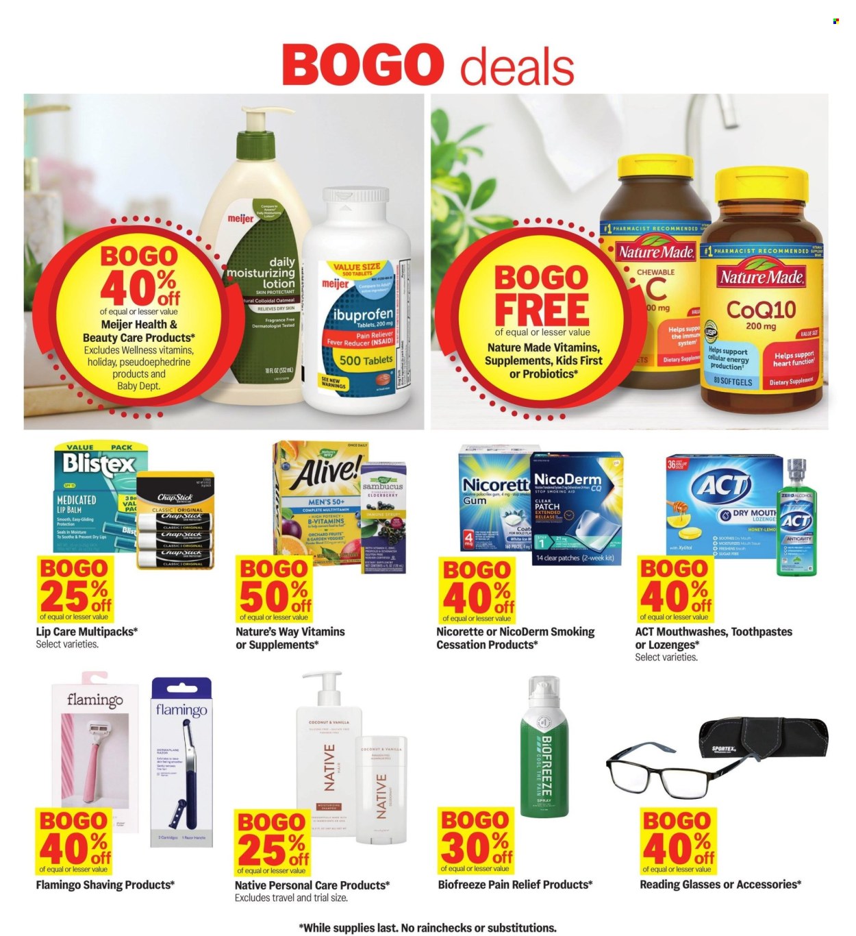 Meijer ad - 01/19/2025 - 01/25/2025. Page 1