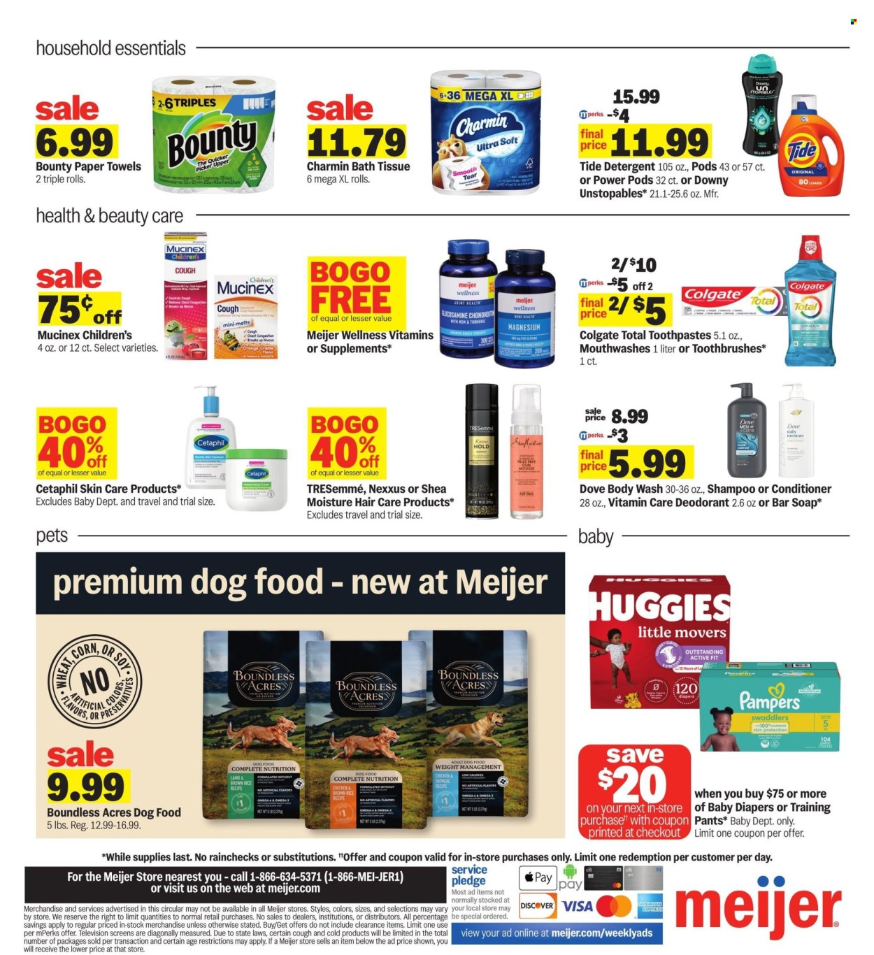 Meijer ad - 01/19/2025 - 01/25/2025. Page 1