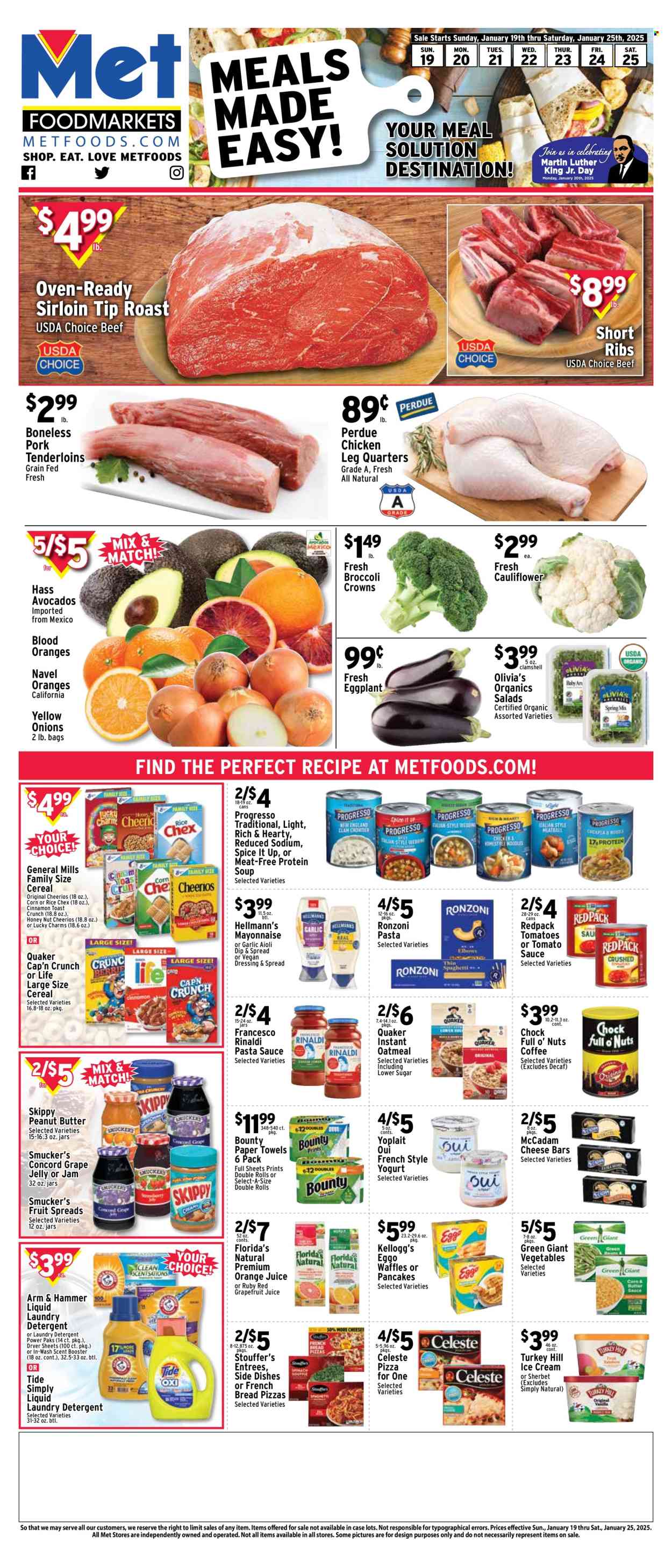 Met Foodmarkets ad - 01/19/2025 - 01/25/2025. Page 1