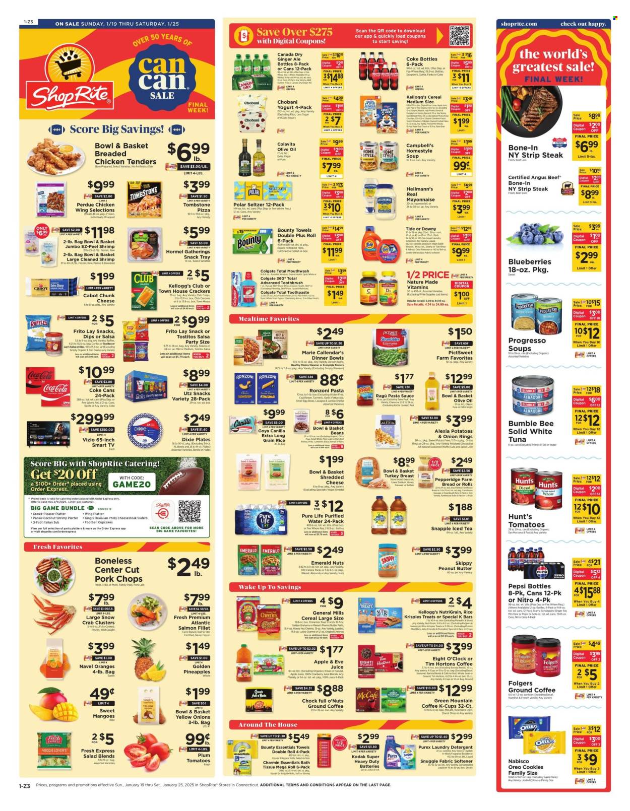 ShopRite ad - 01/19/2025 - 01/25/2025. Page 1