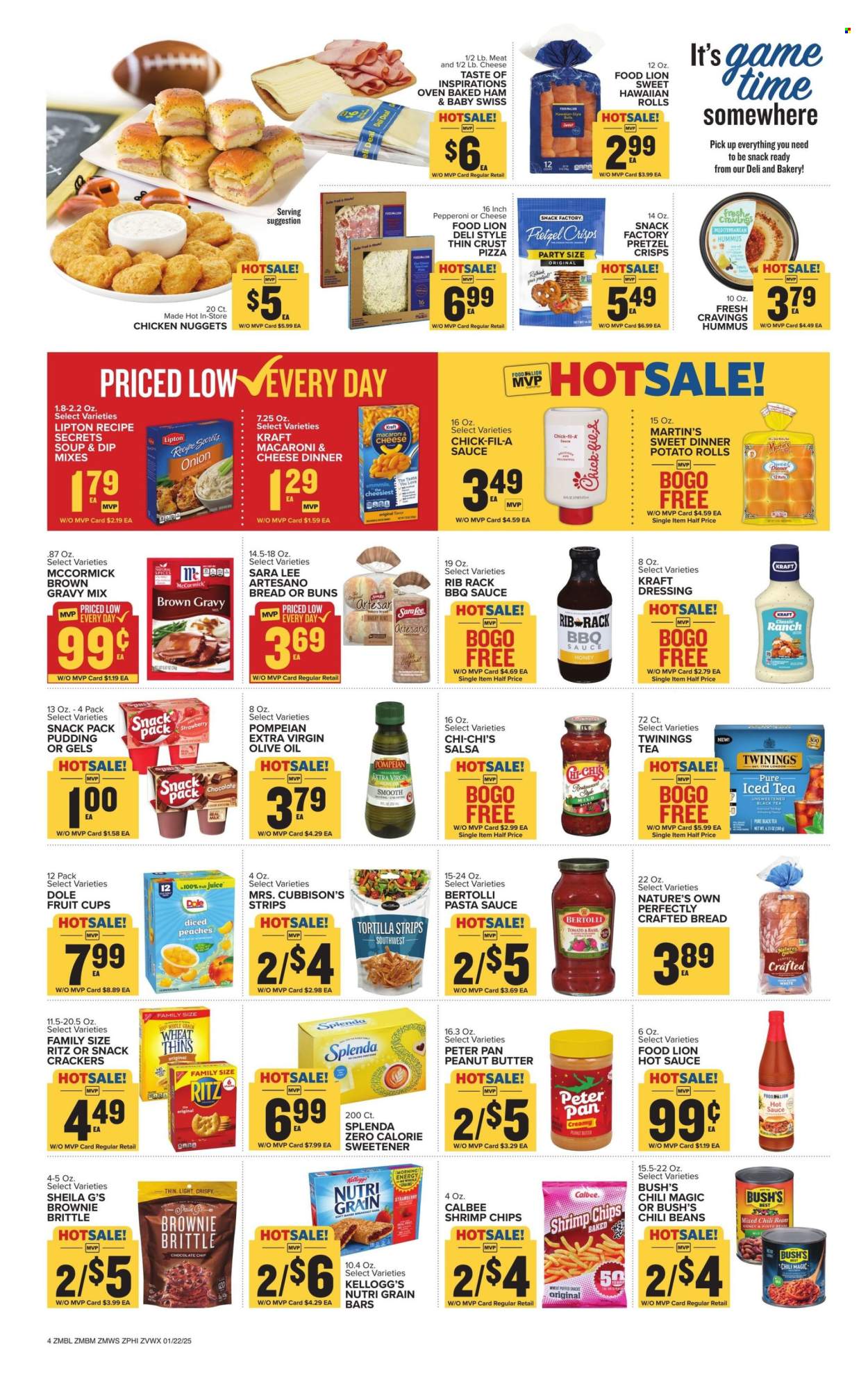 Food Lion ad - 01/22/2025 - 01/28/2025. Page 1