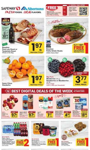 Safeway Flyer - 01/22/2025 - 01/28/2025.