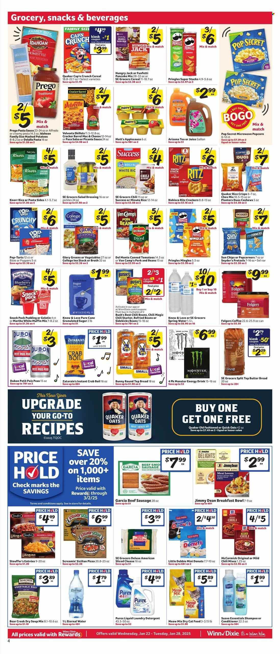 Winn Dixie ad - 01/22/2025 - 01/28/2025. Page 1