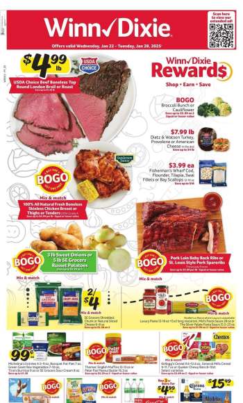 Winn Dixie Flyer - 01/22/2025 - 01/28/2025.