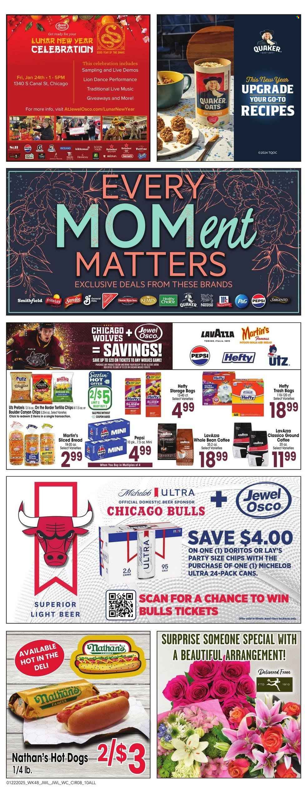 Jewel Osco ad - 01/22/2025 - 01/28/2025. Page 1