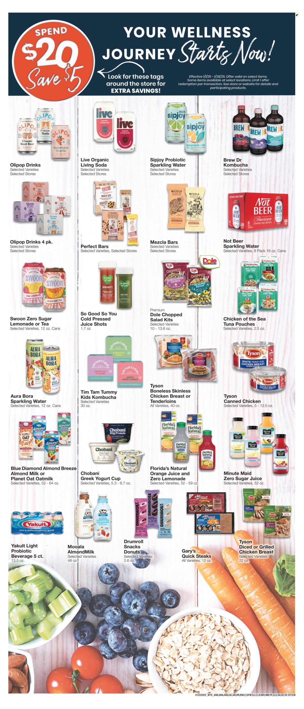 United Supermarkets ad - 01/22/2025 - 01/28/2025. Page 1