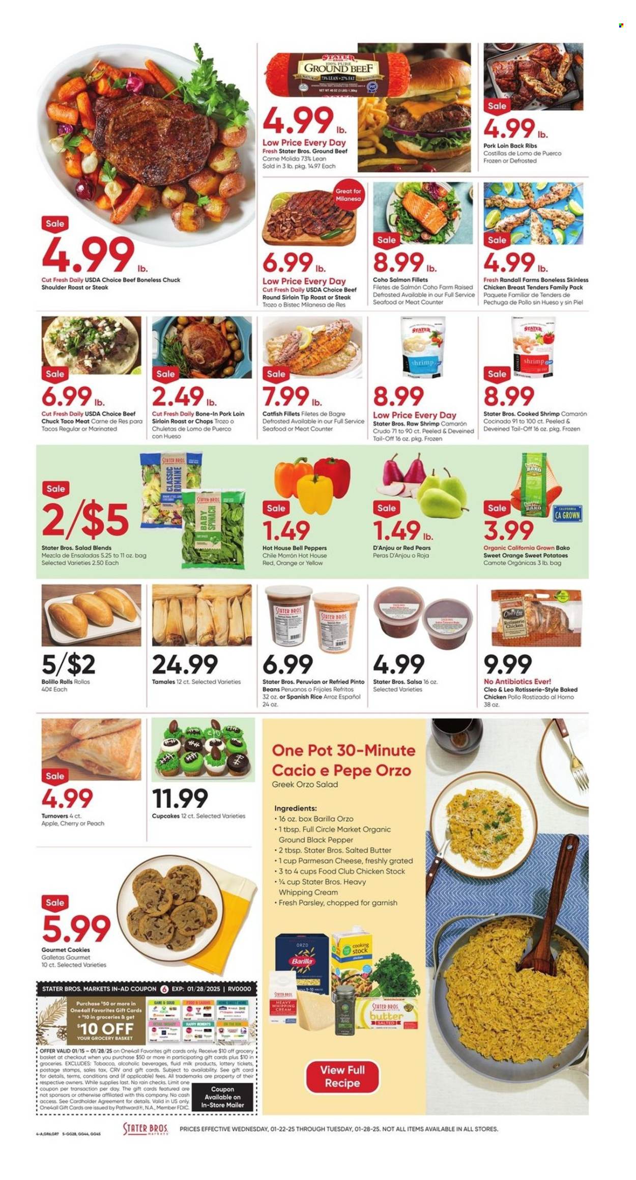 Stater Bros. ad - 01/22/2025 - 01/28/2025. Page 1