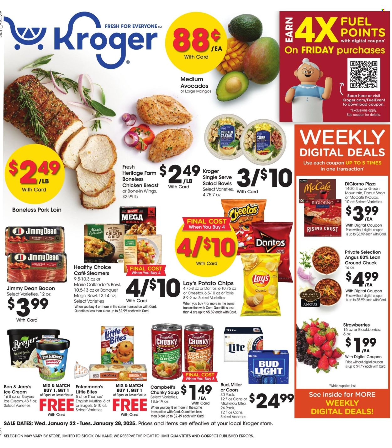 Kroger ad - 01/22/2025 - 01/28/2025. Page 1