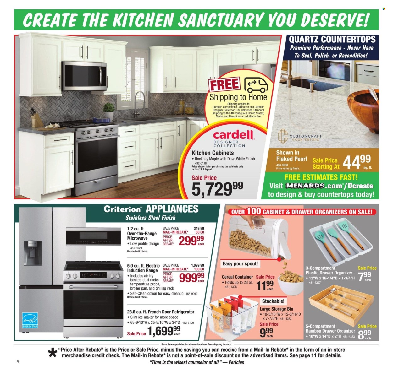 Menards ad - 01/23/2025 - 02/02/2025. Page 1