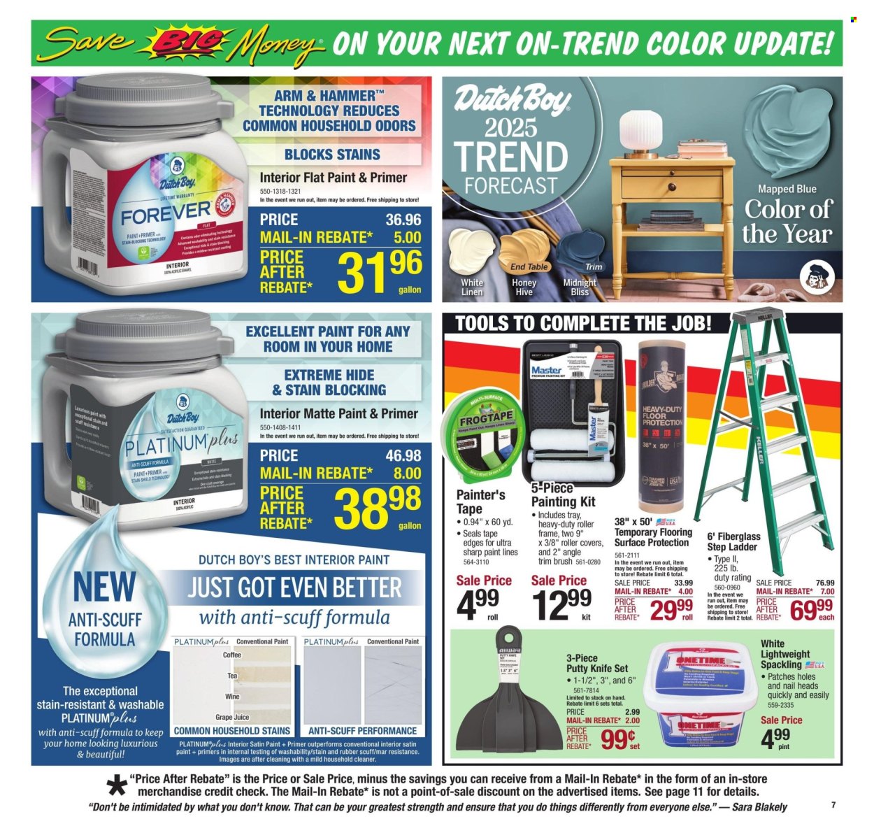 Menards ad - 01/23/2025 - 02/02/2025. Page 1