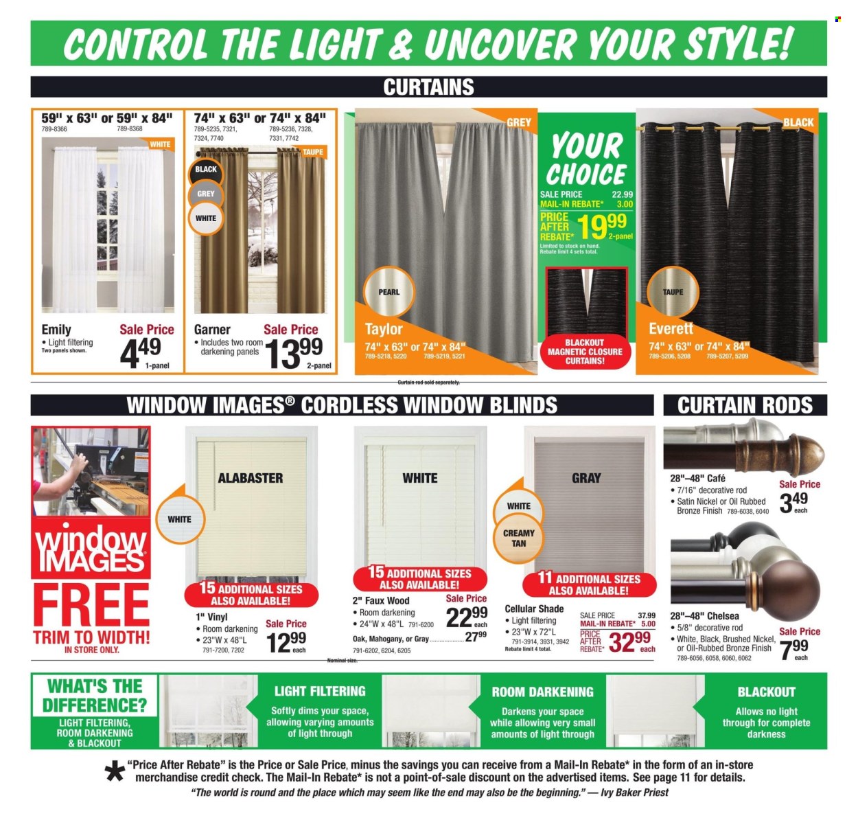 Menards ad - 01/23/2025 - 02/02/2025. Page 1