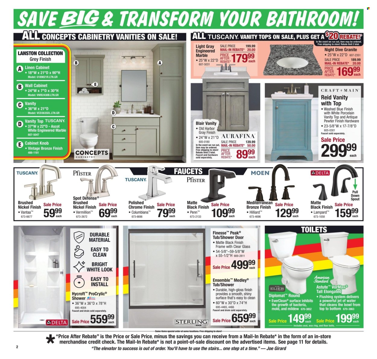 Menards ad - 01/23/2025 - 02/02/2025. Page 1