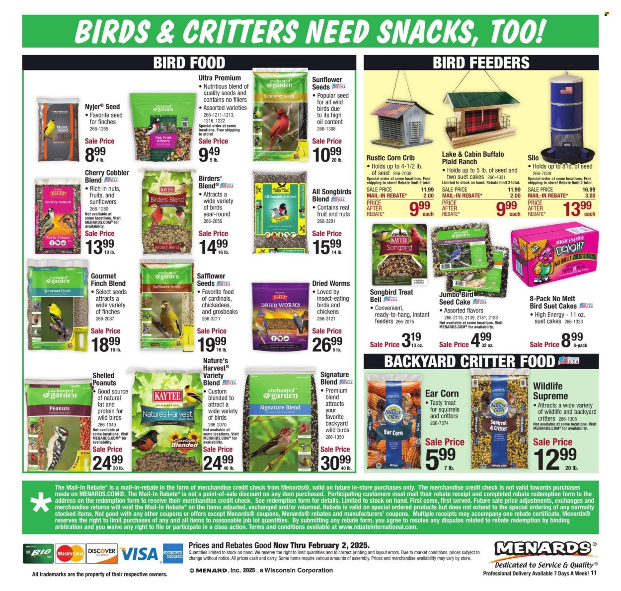 Menards ad - 01/23/2025 - 02/02/2025. Page 1