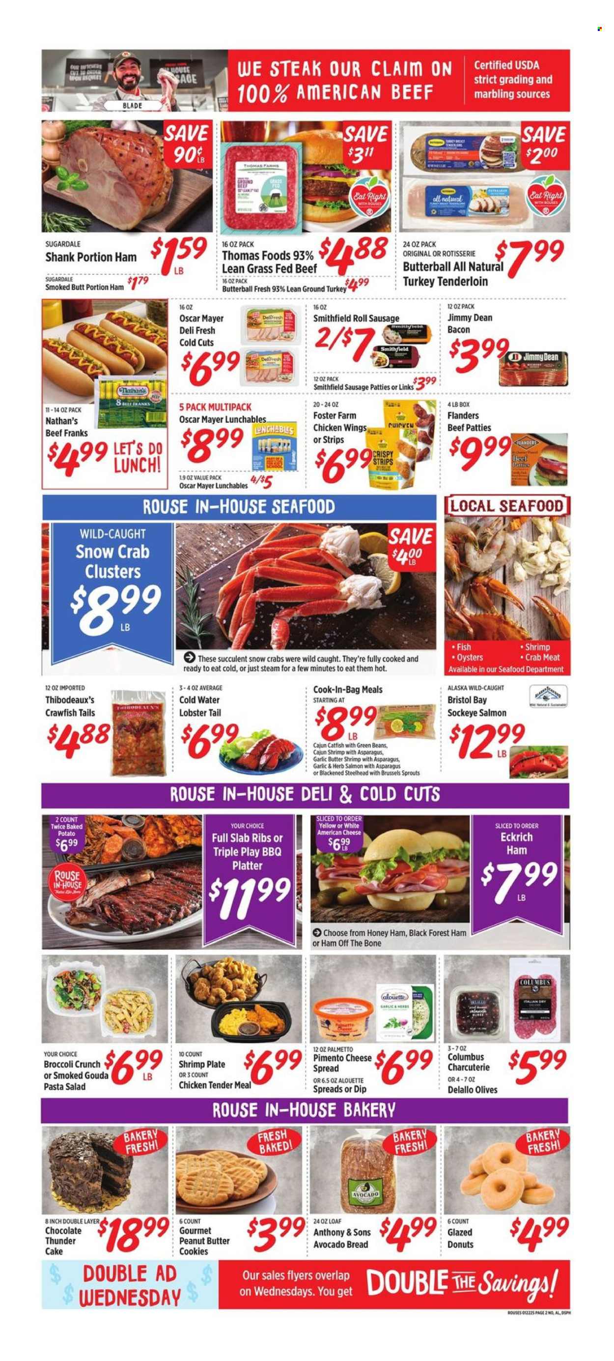 Rouses Markets ad - 01/22/2025 - 01/29/2025. Page 1