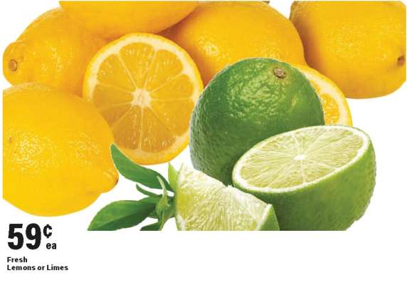 Fresh Lemons or Limes