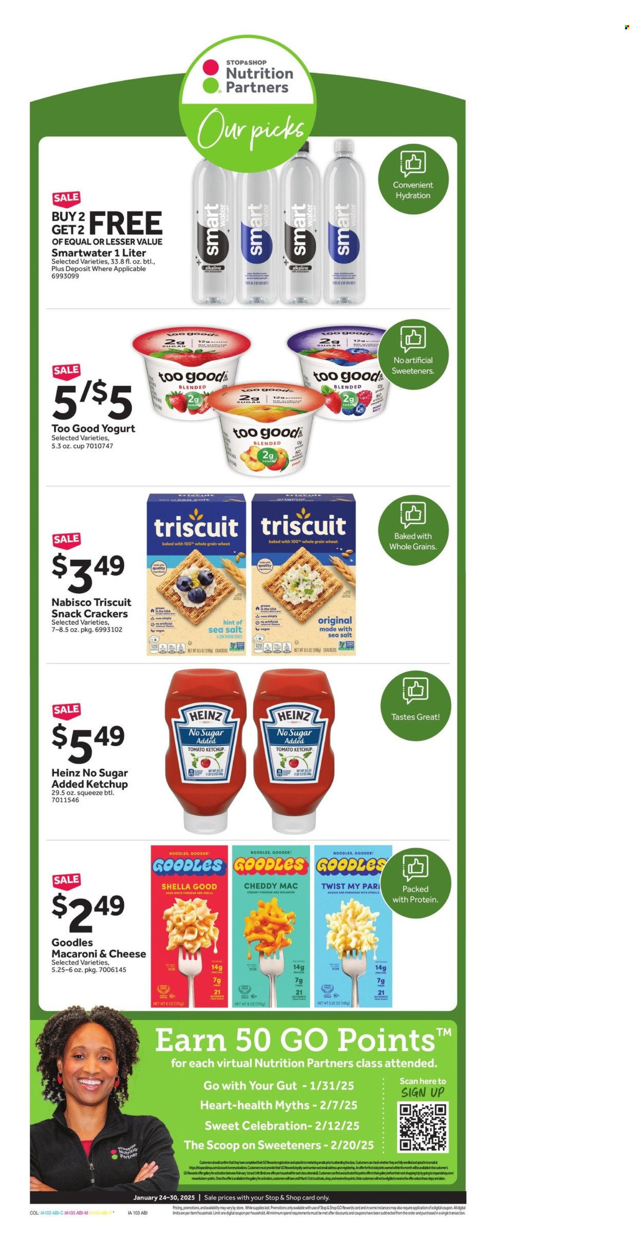 Stop & Shop ad - 01/24/2025 - 01/30/2025. Page 1