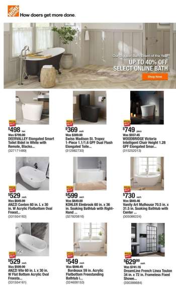 The Home Depot Flyer - 01/23/2025 - 01/30/2025.