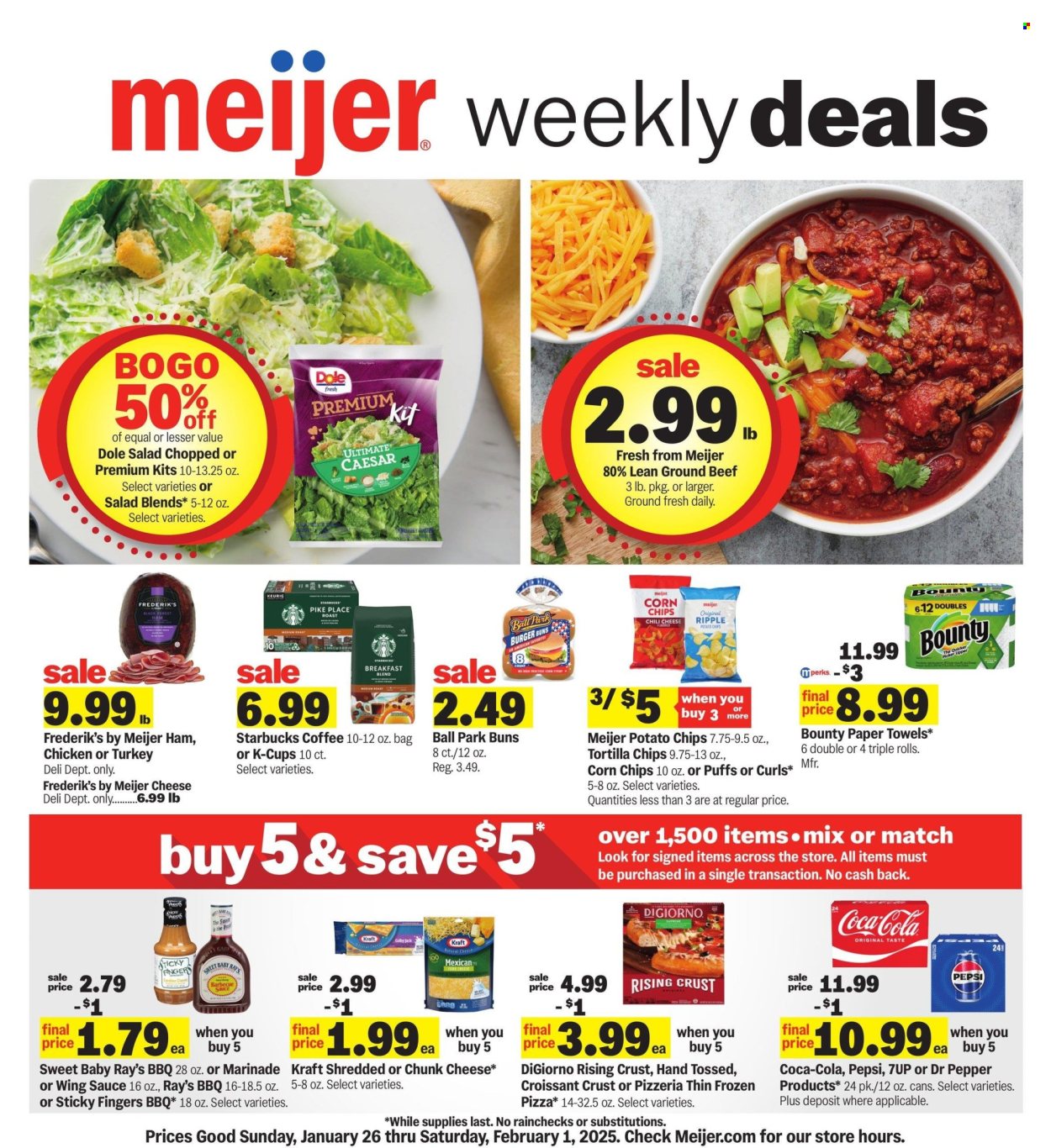 Meijer ad - 01/26/2025 - 02/01/2025. Page 1