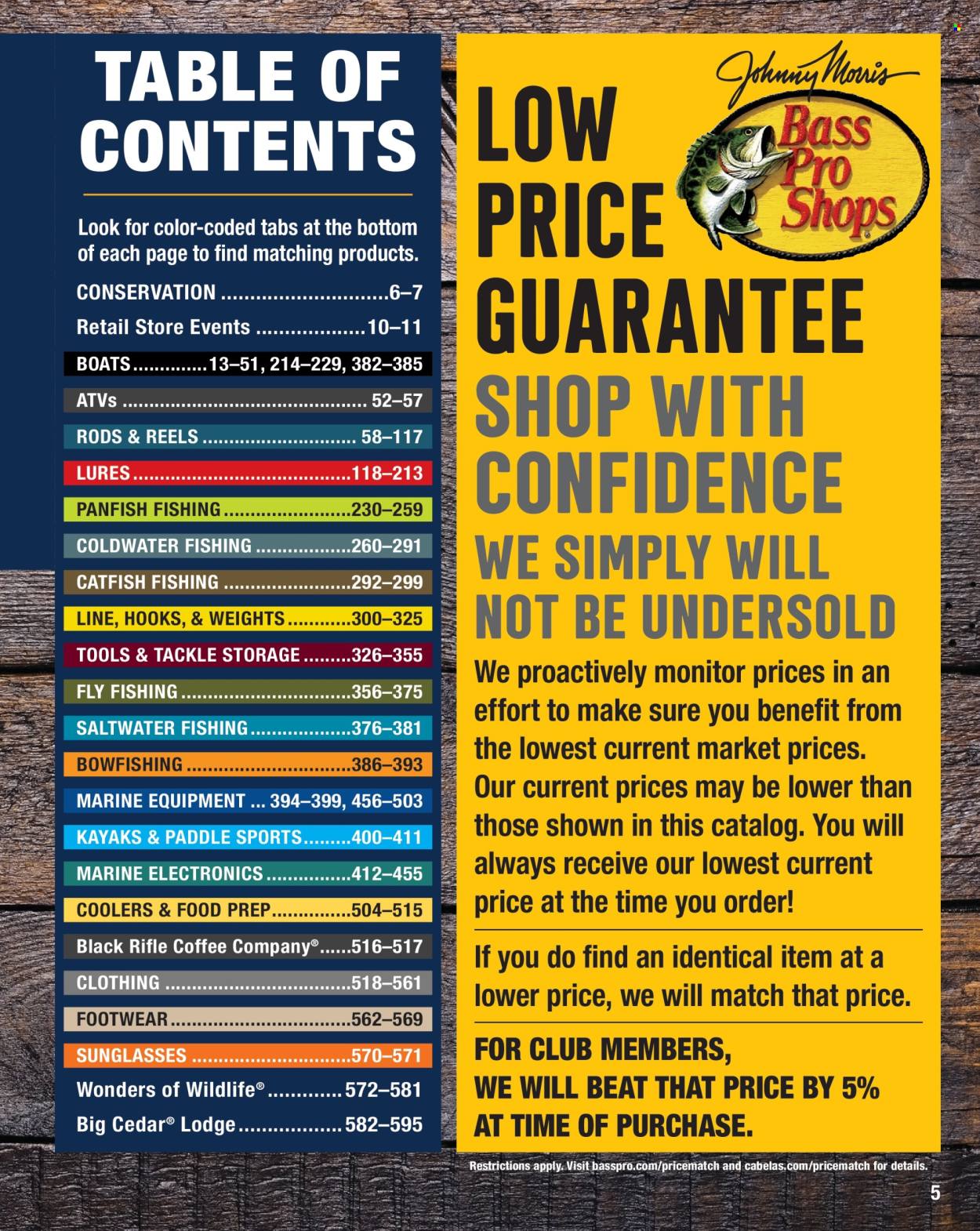 Cabela's ad. Page 1