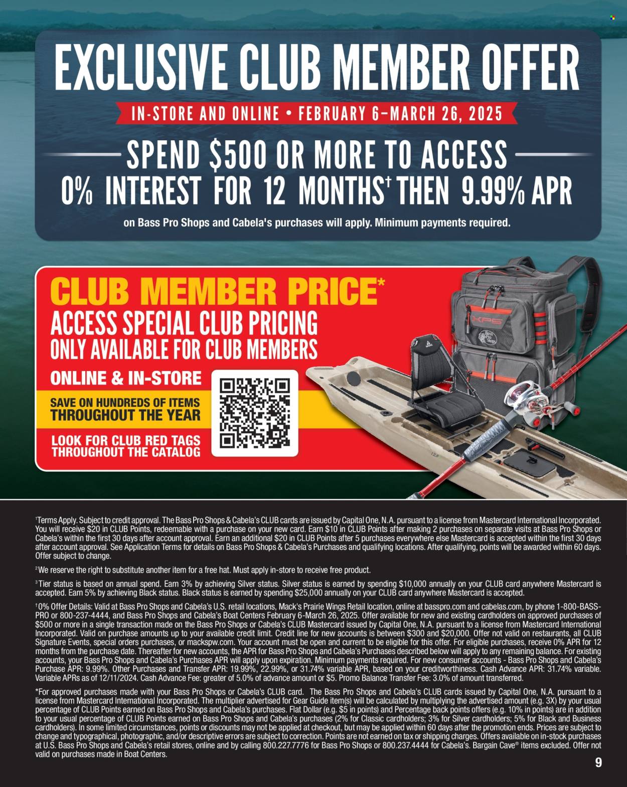 Cabela's ad. Page 1