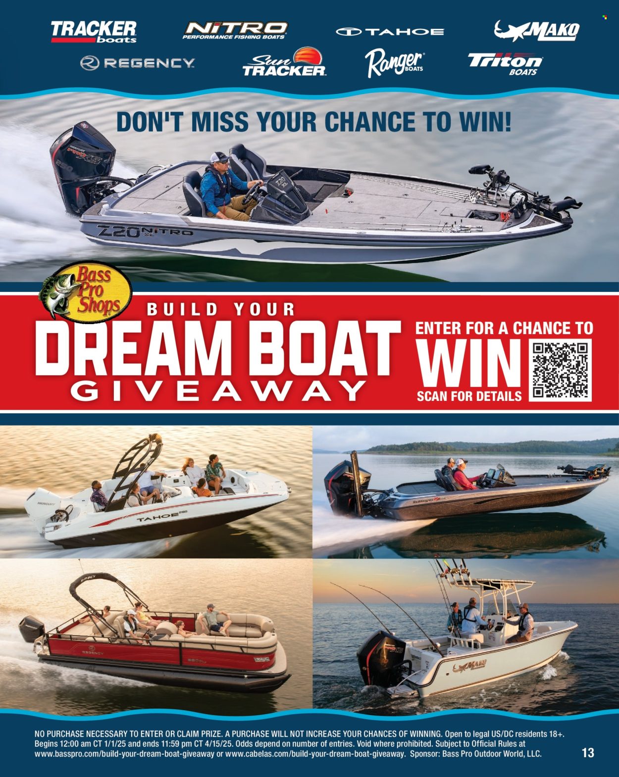 Cabela's ad. Page 1