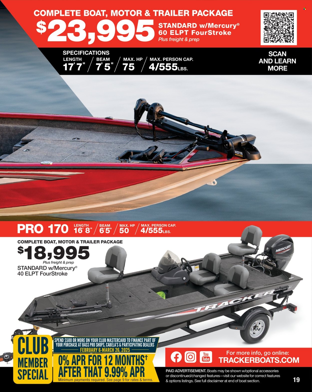 Cabela's ad. Page 1