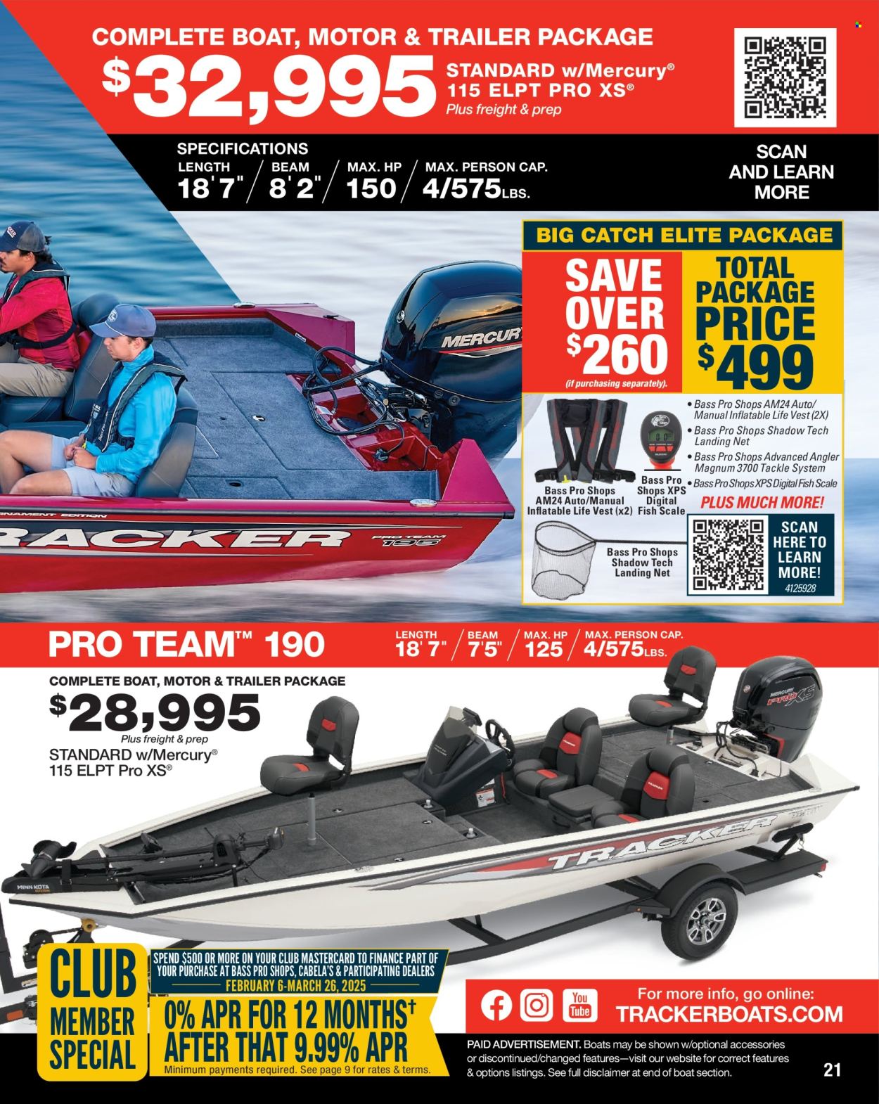 Cabela's ad. Page 1