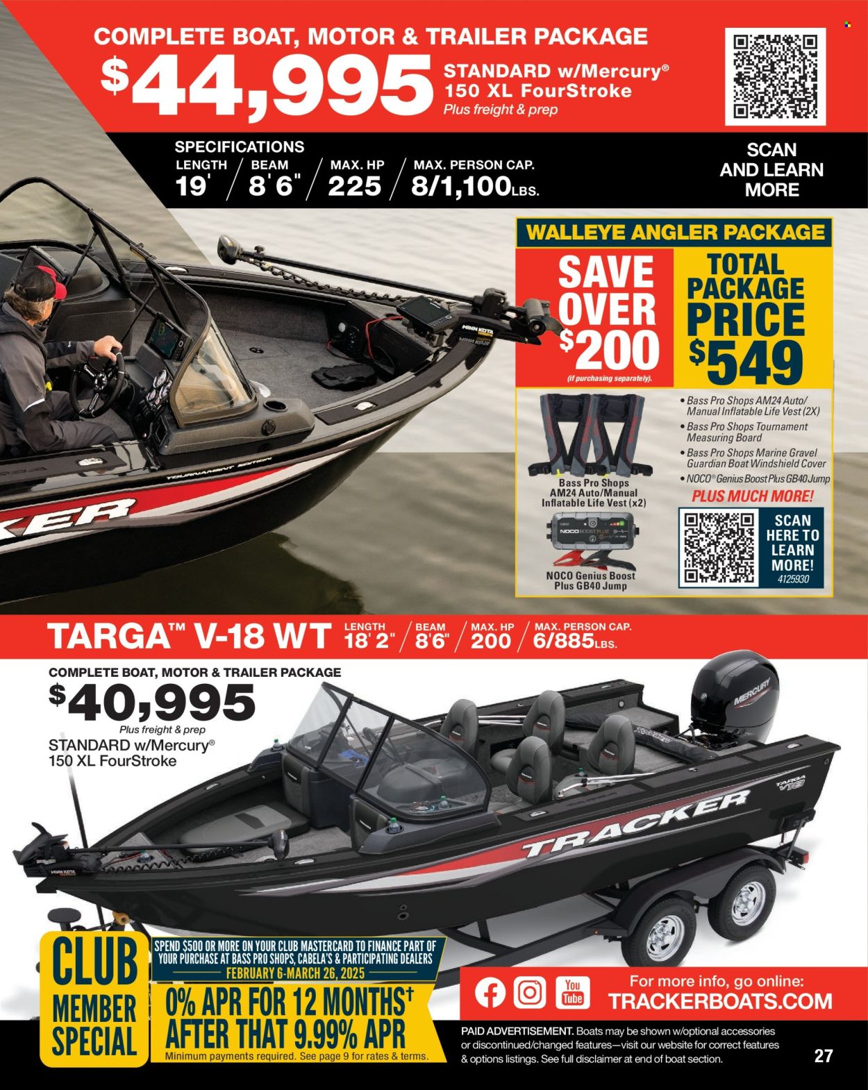 Cabela's ad. Page 1