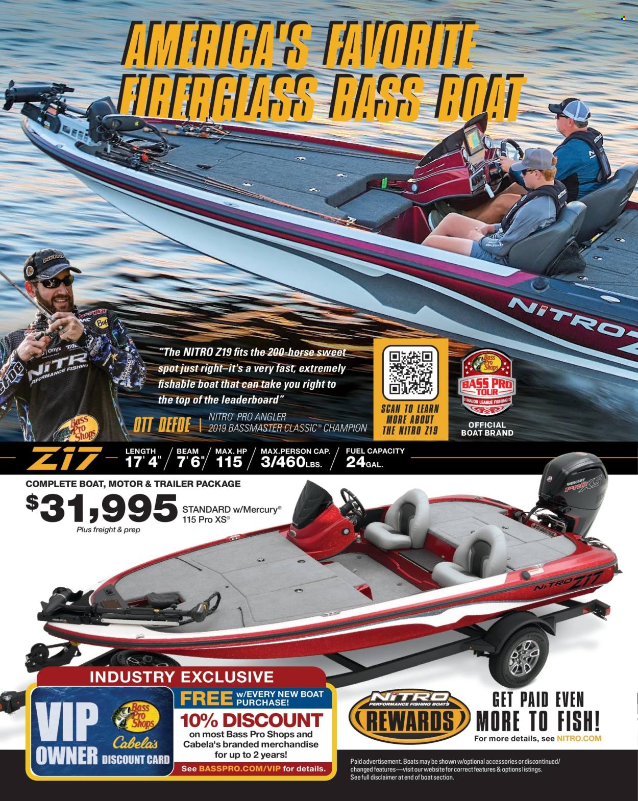 Cabela's ad. Page 1
