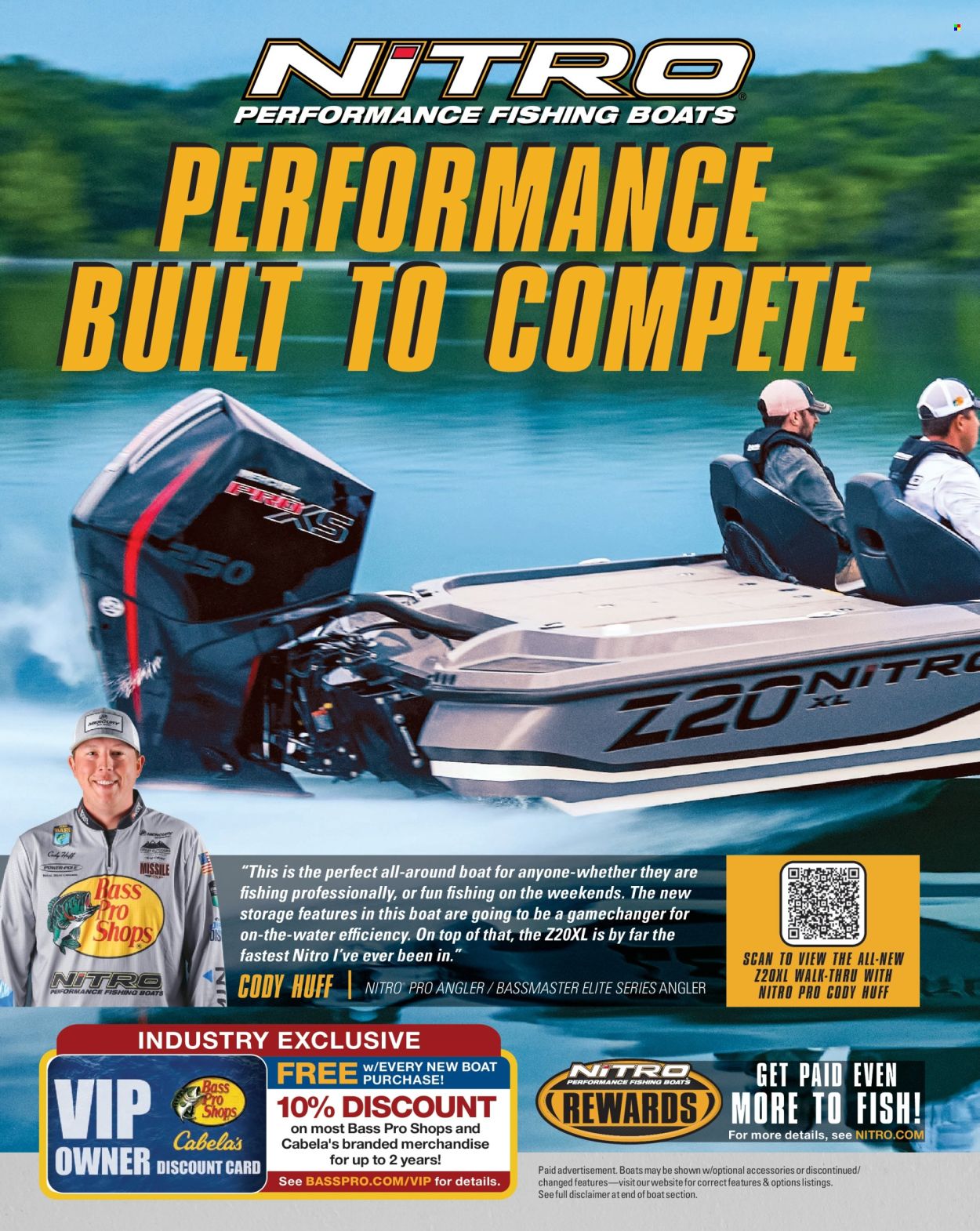 Cabela's ad. Page 1