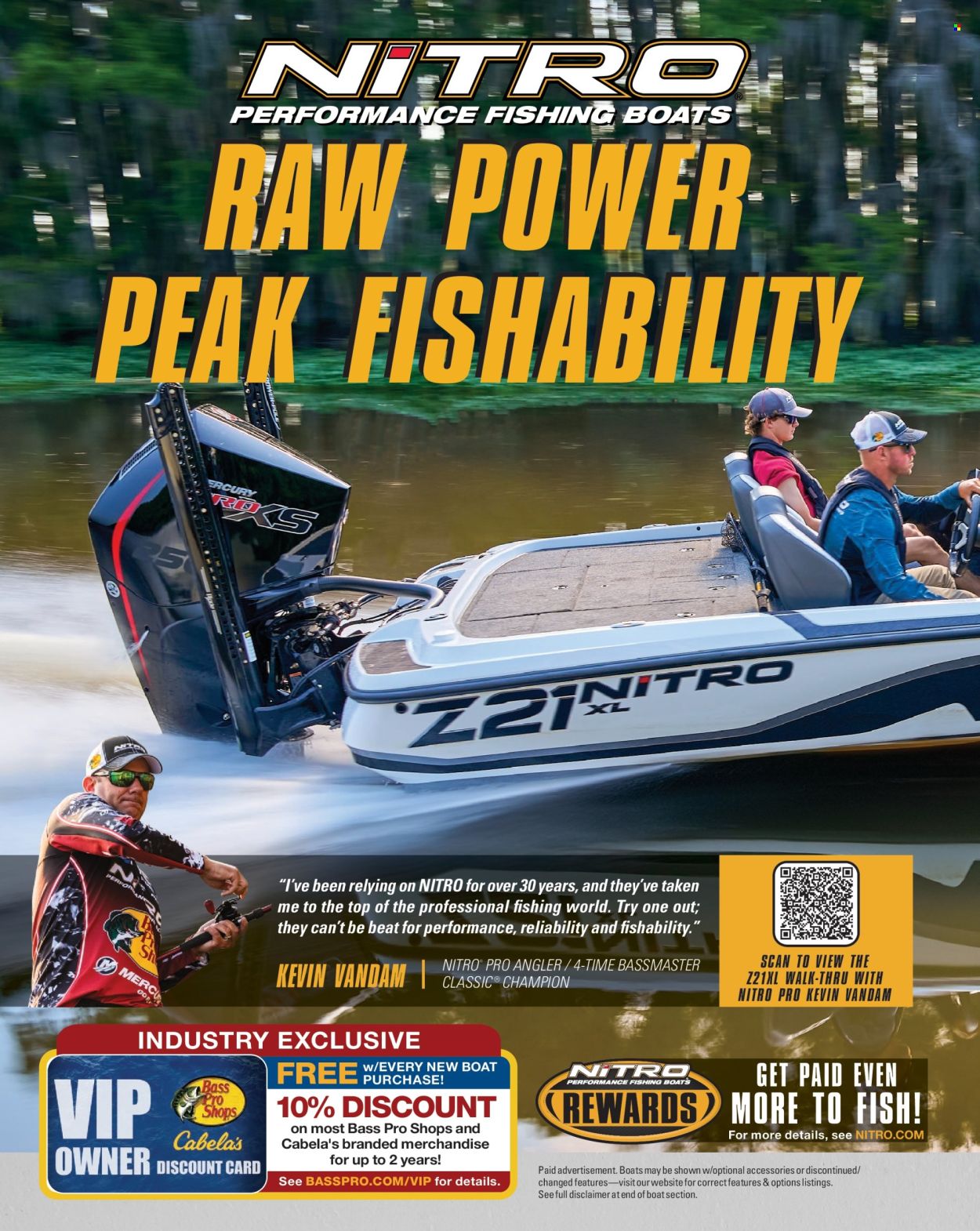 Cabela's ad. Page 1