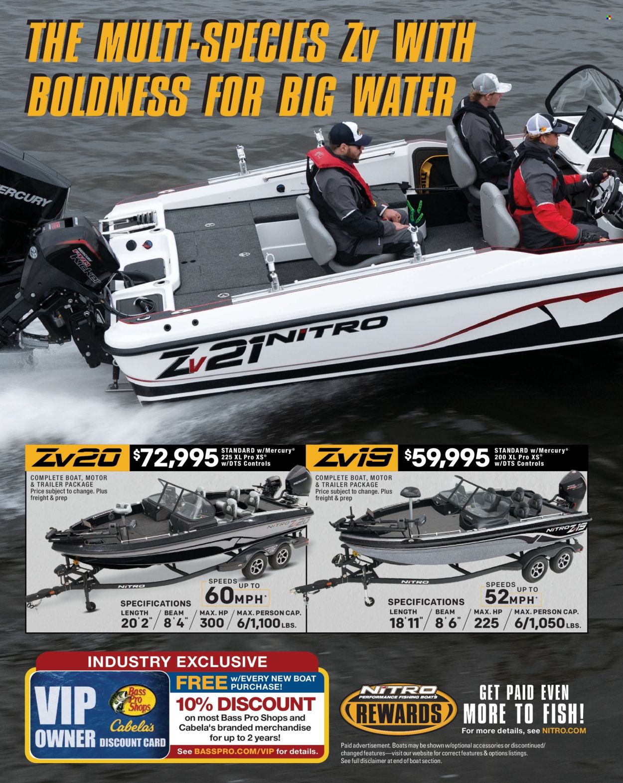 Cabela's ad. Page 1