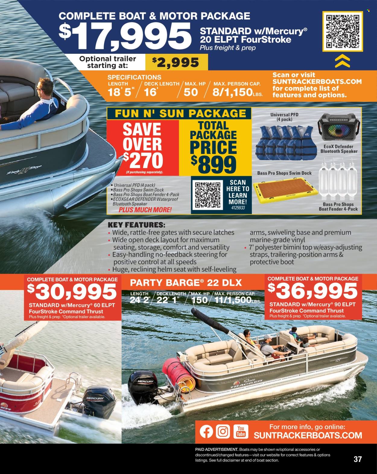 Cabela's ad. Page 1