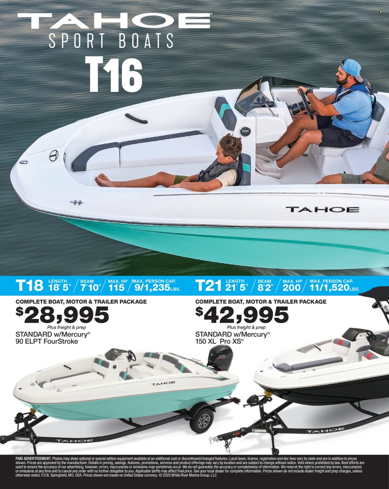 Cabela's ad. Page 1
