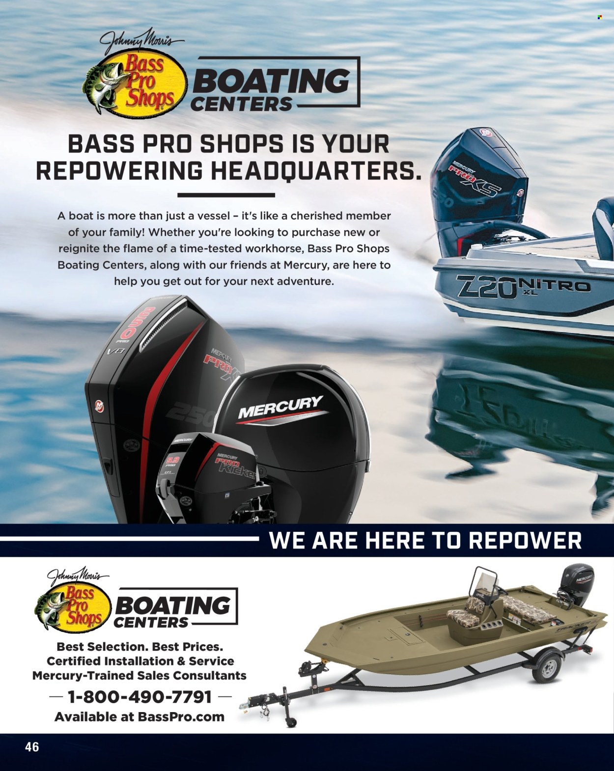 Cabela's ad. Page 1