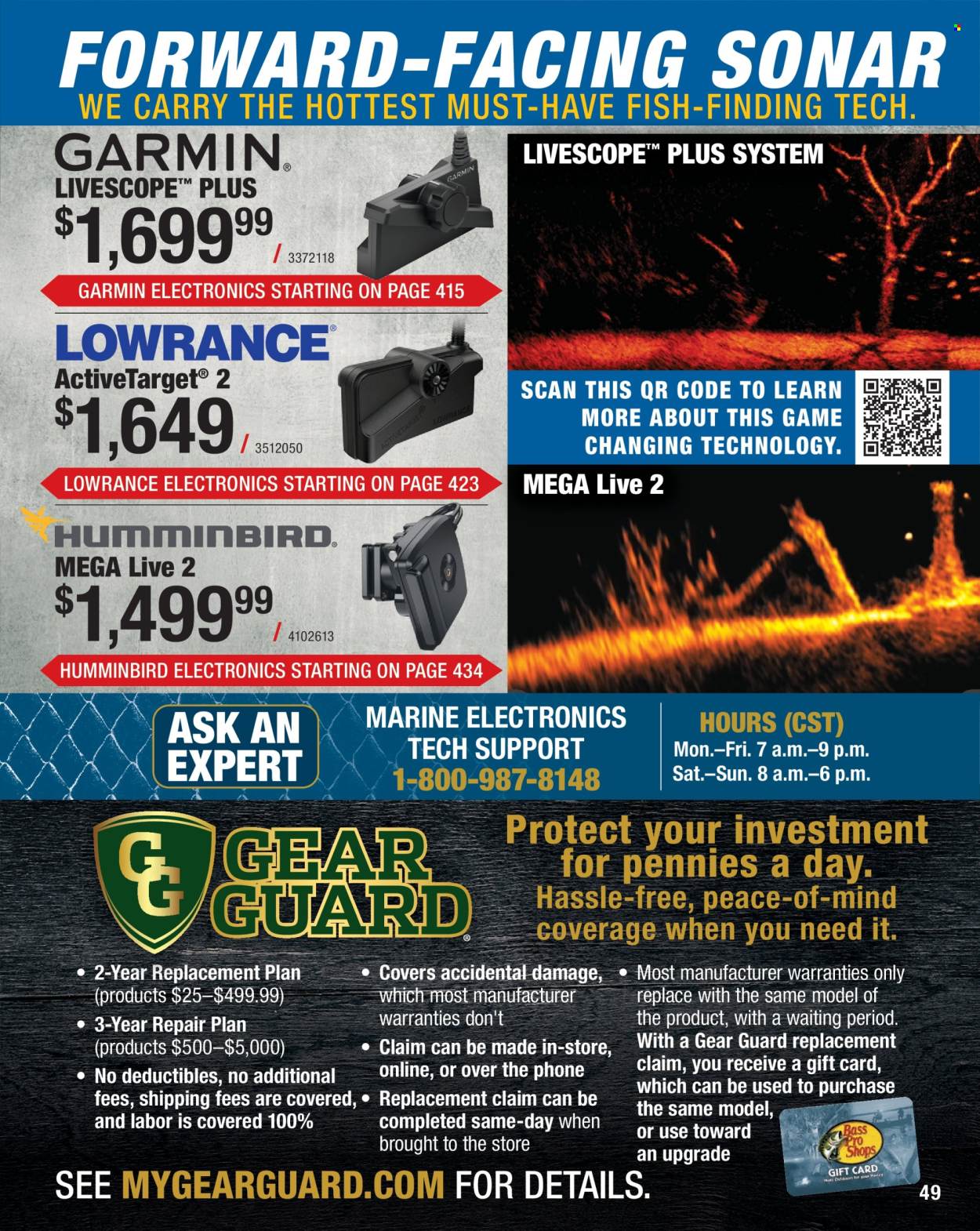 Cabela's ad. Page 1