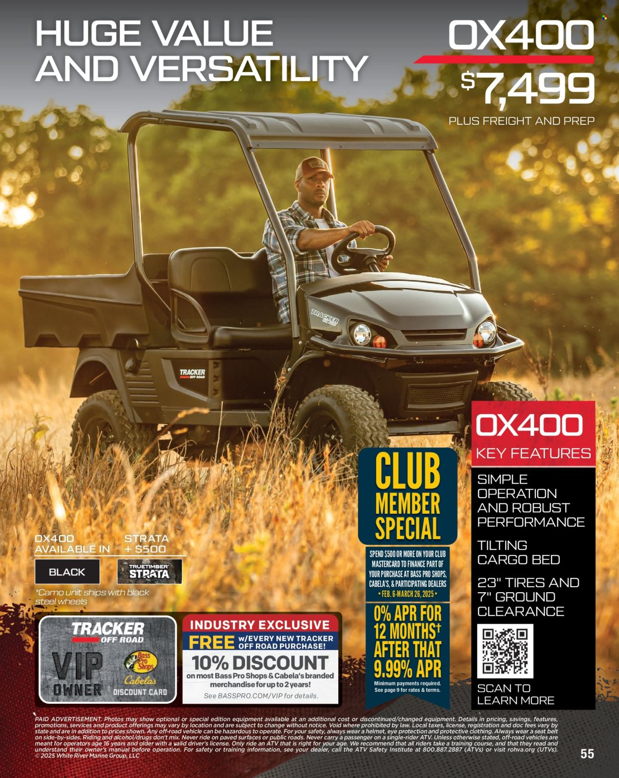 Cabela's ad. Page 1