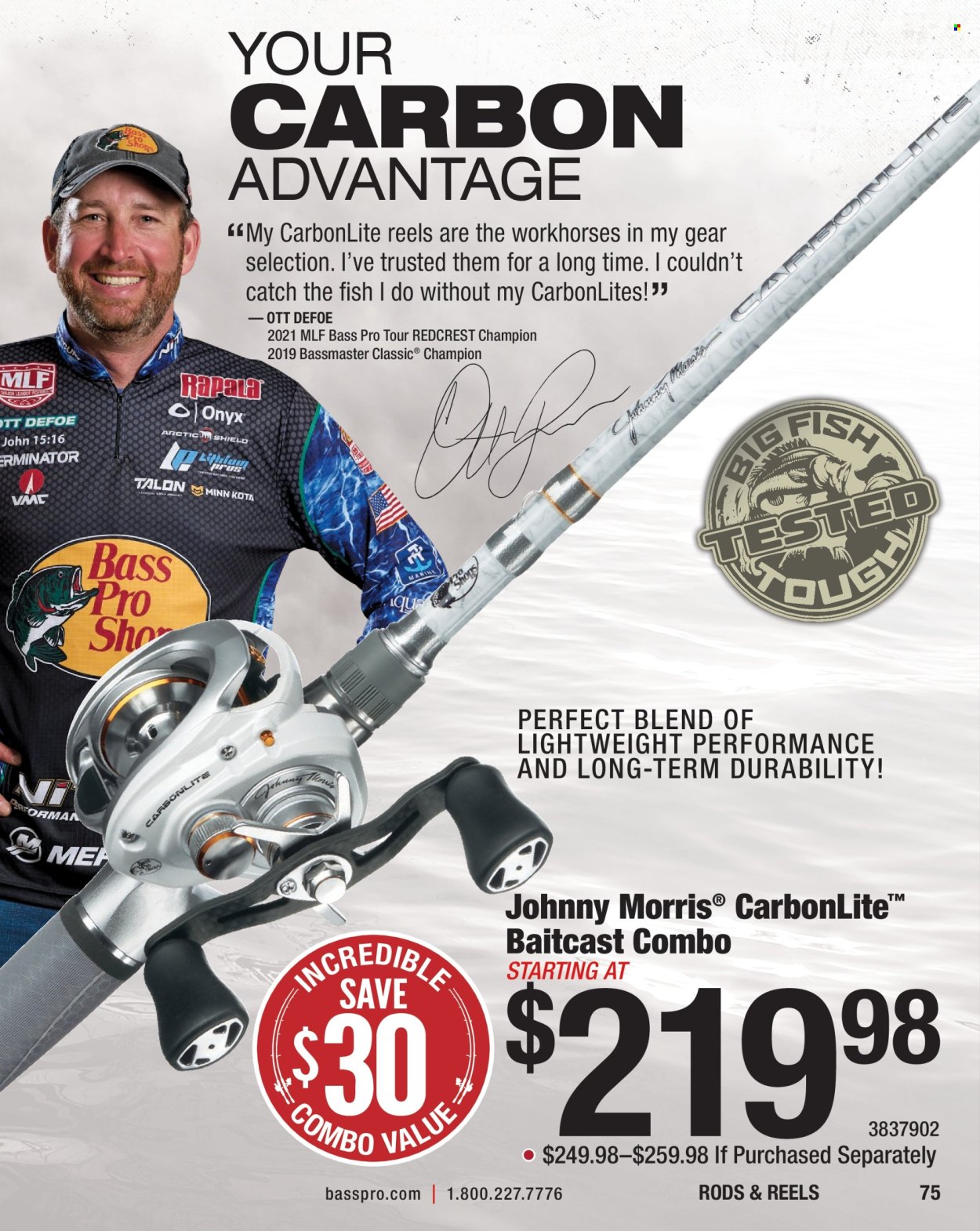 Cabela's ad. Page 1