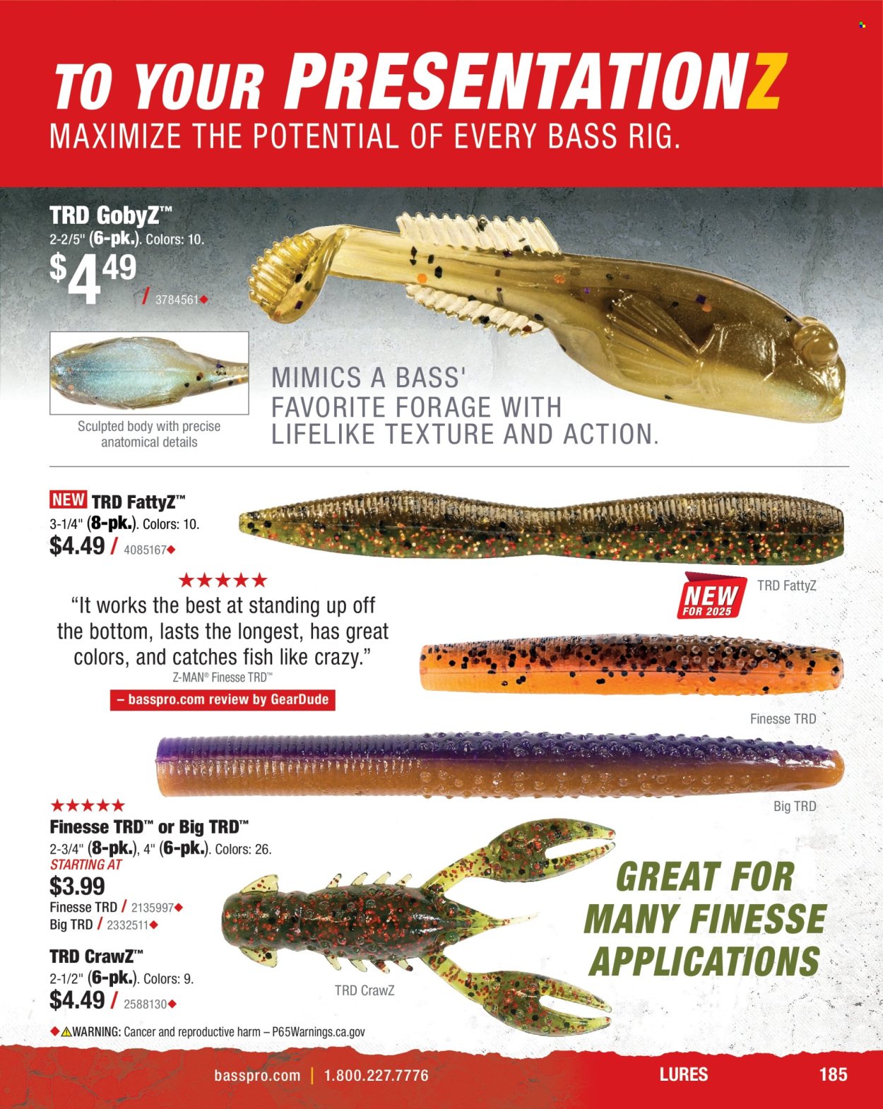Cabela's ad. Page 1