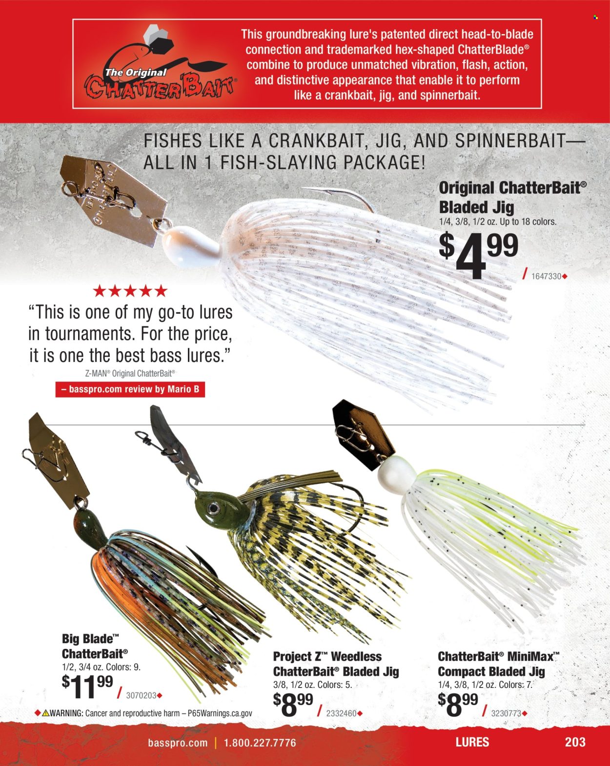 Cabela's ad. Page 1