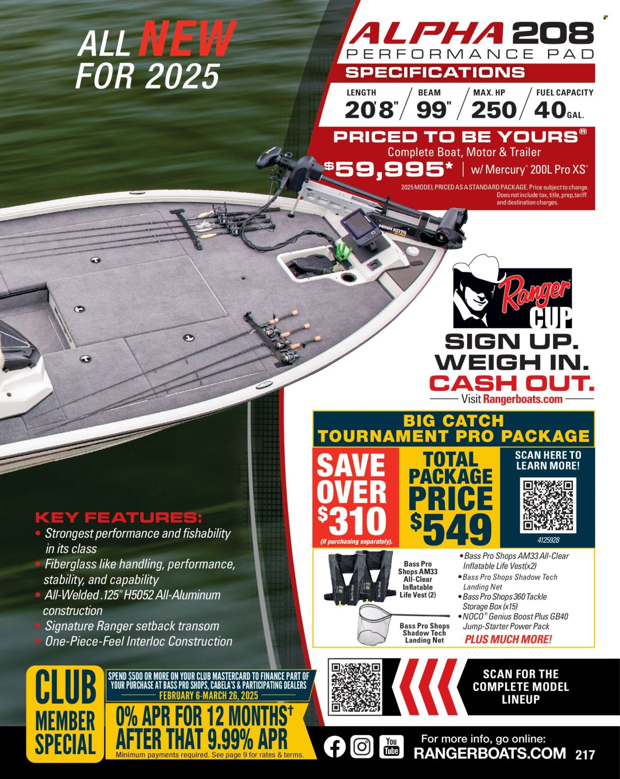 Cabela's ad. Page 1