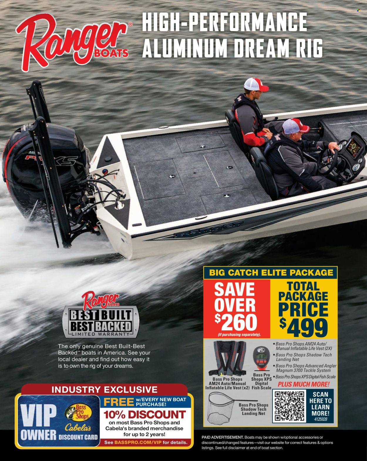Cabela's ad. Page 1