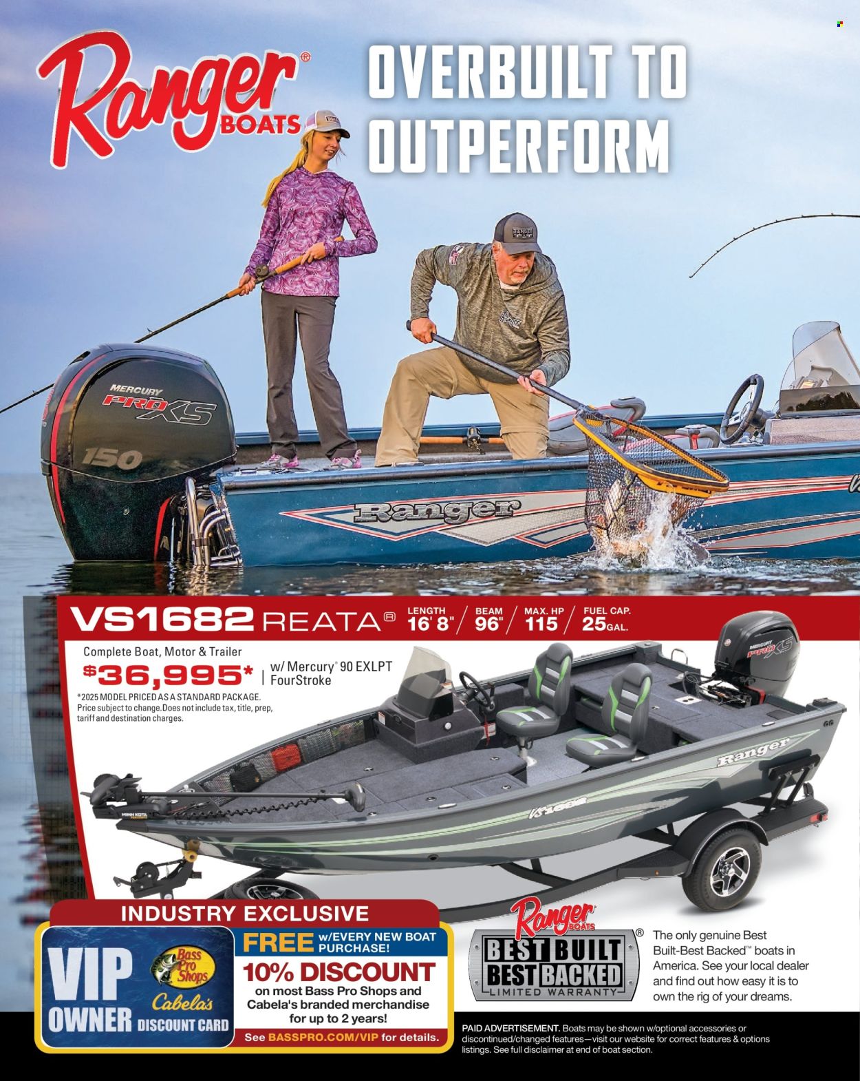 Cabela's ad. Page 1