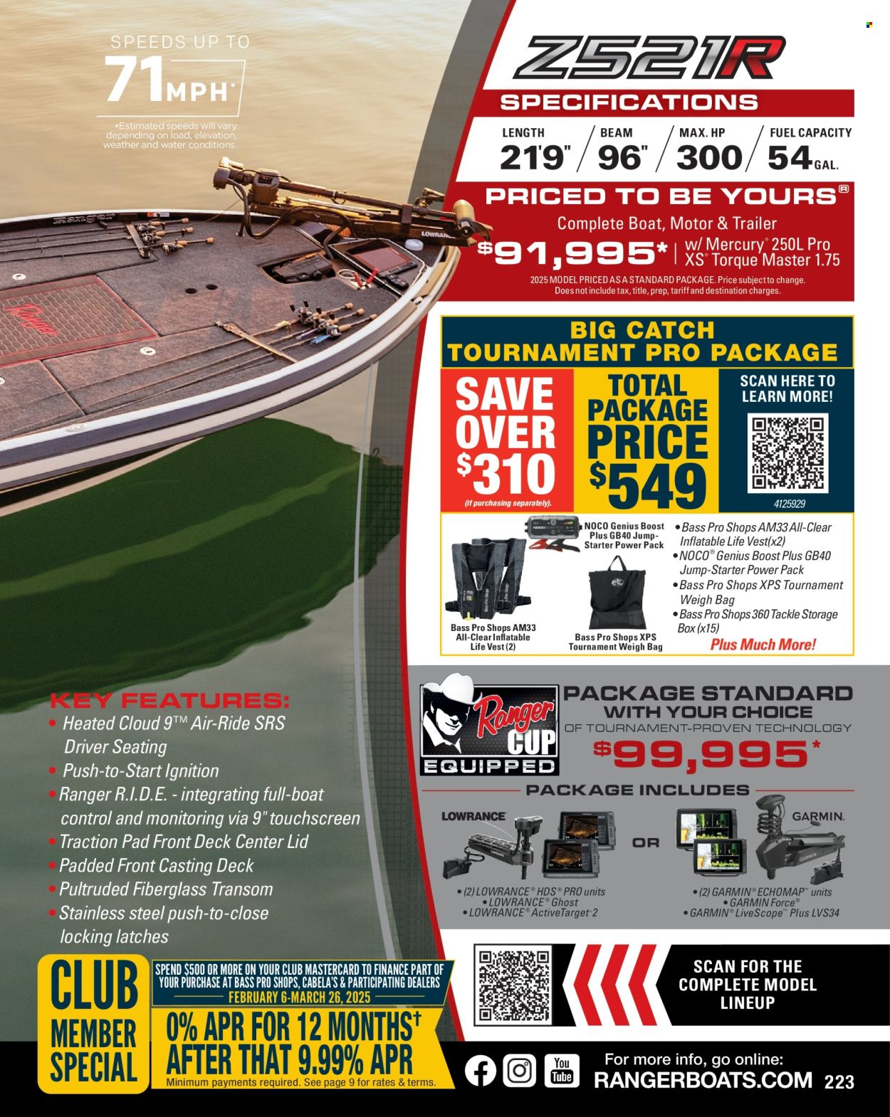 Cabela's ad. Page 1