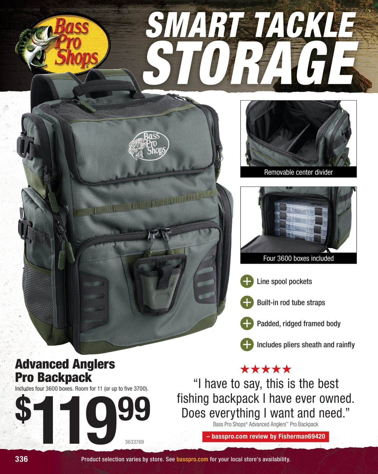 Cabela's ad. Page 1