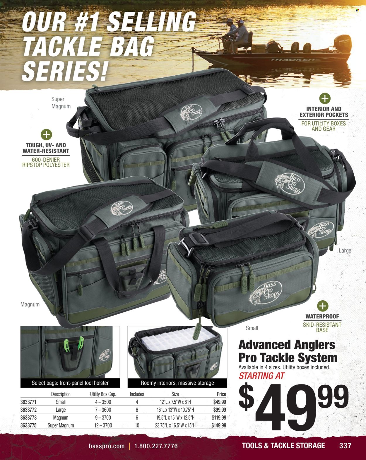 Cabela's ad. Page 1